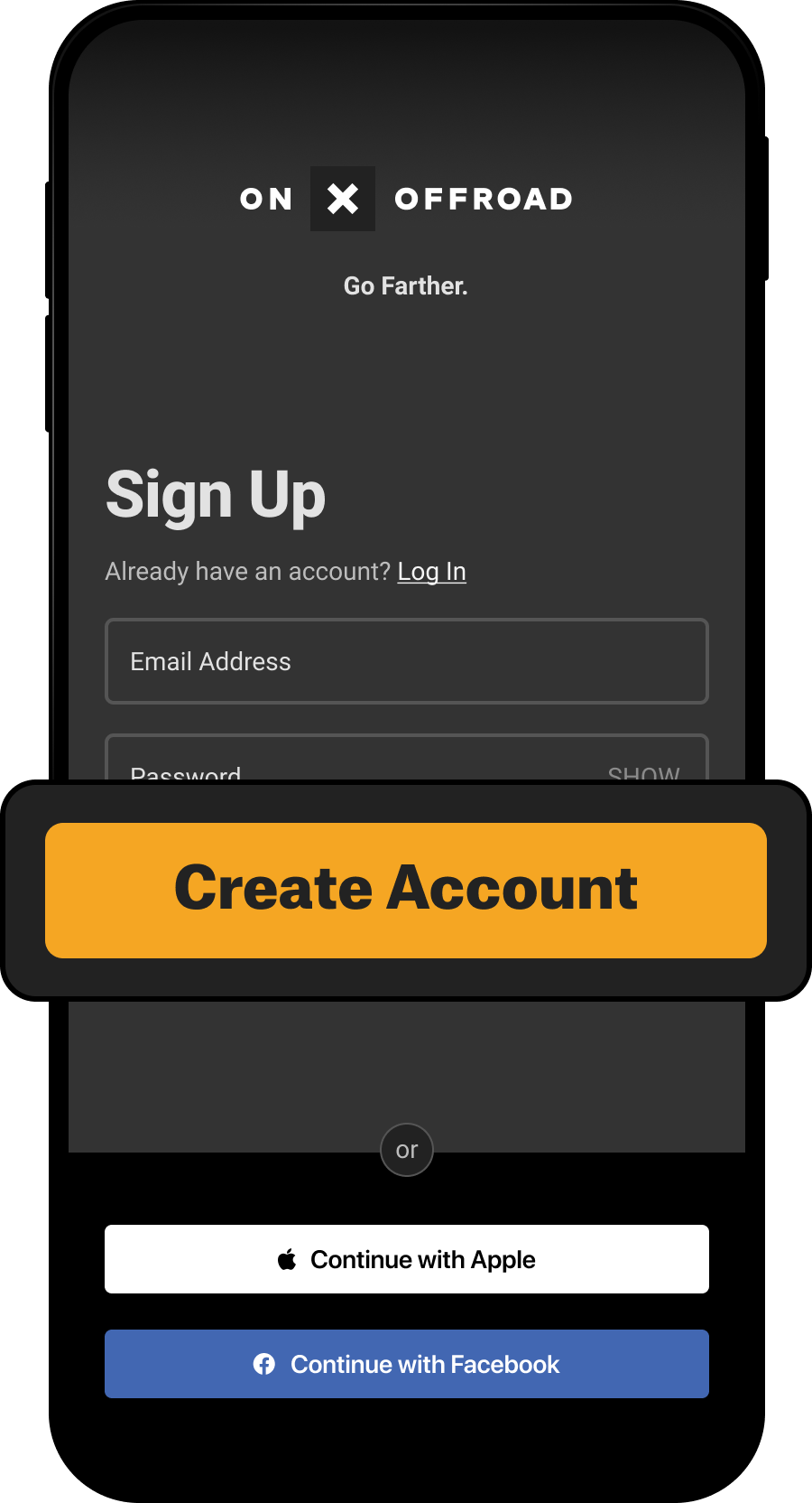 Create Account Sign Up Offroad App.png