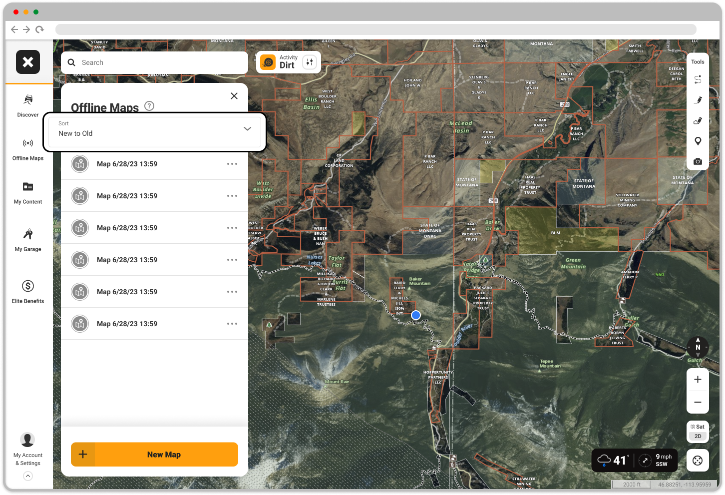 Sort Offline Maps Menu Offroad Web.png