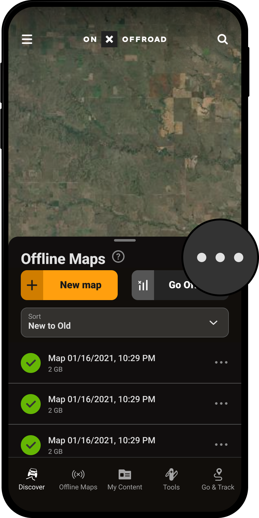 Sync and Update Offline Maps Offroad Hunt  App.png