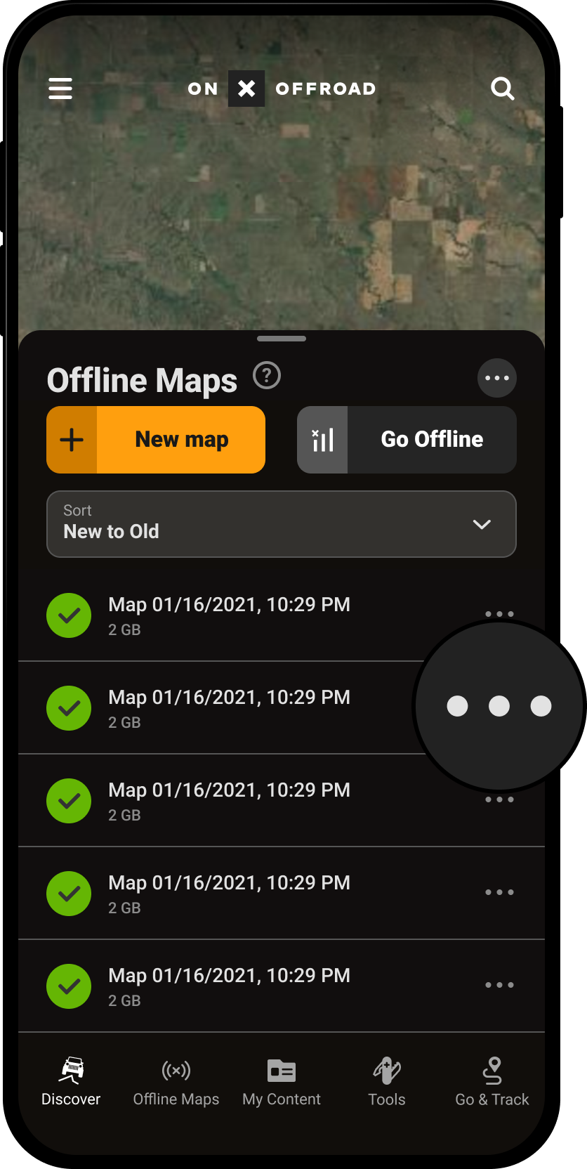Map Options Button Offline Maps Menu Offroad App.png