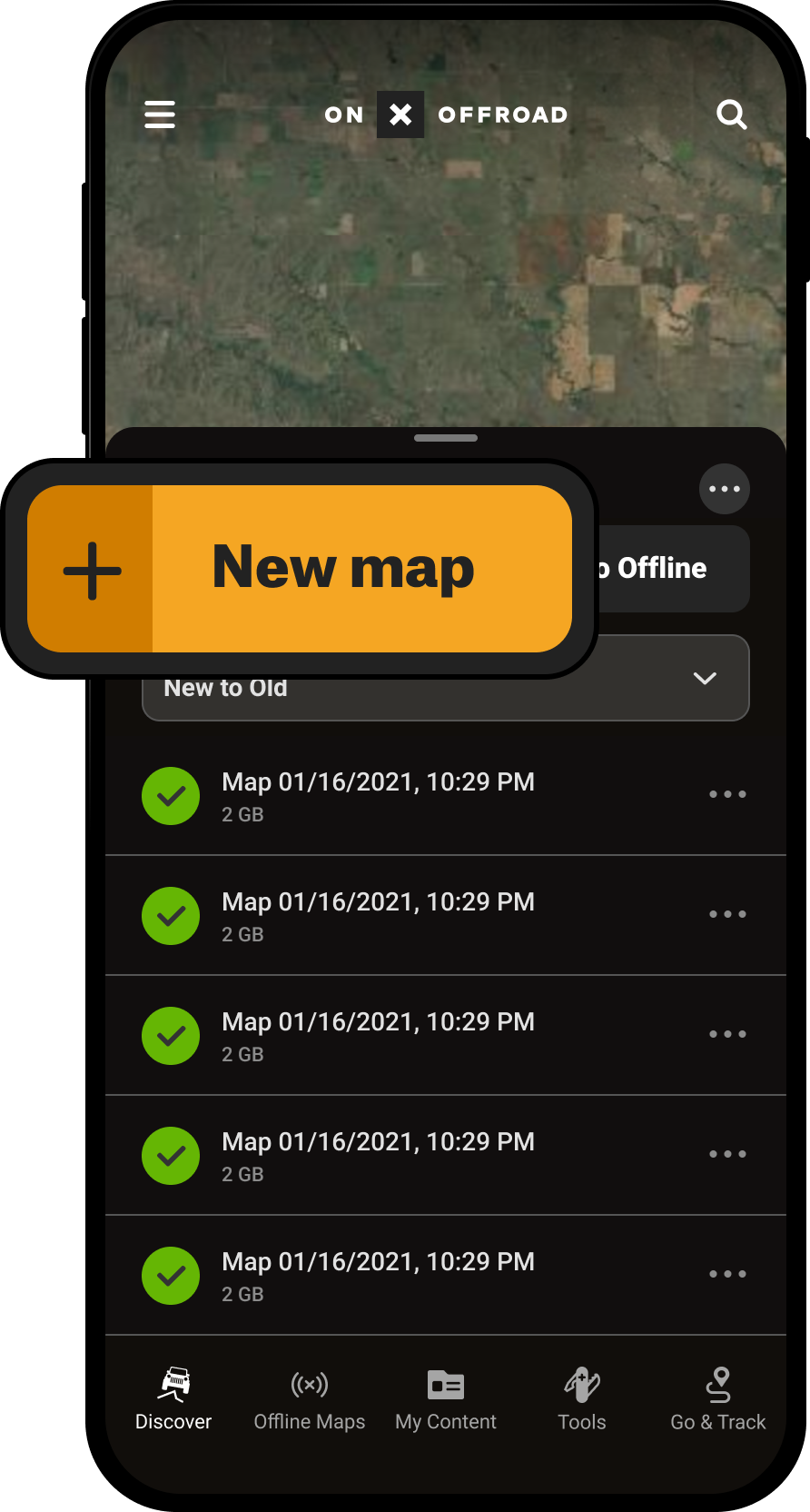New Map Button Offline Maps Menu Offroad App.png
