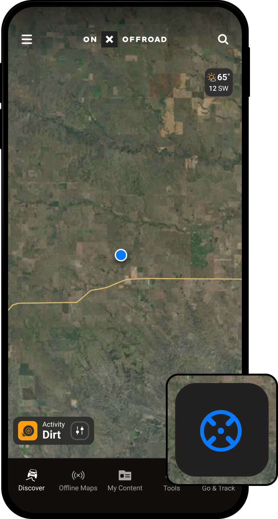 Location Button Blue Nav and Controls Offroad App.png