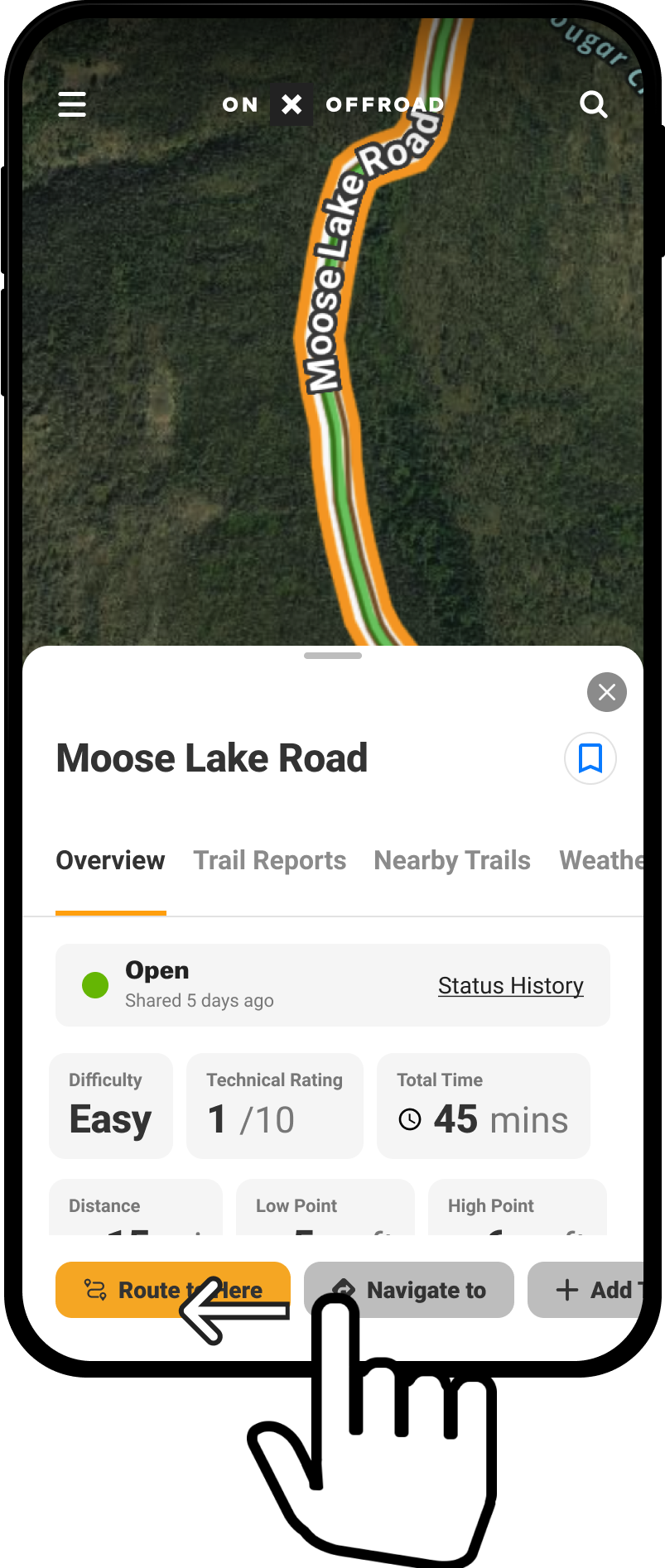 Swipe Left Bottom Buttons Map Query Guided Trail Offroad App.png