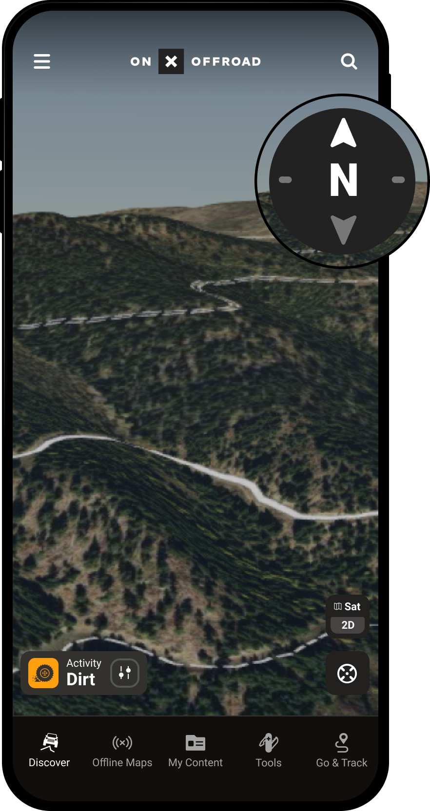 Compass 3D Mode Nav and Controls Offroad App.png